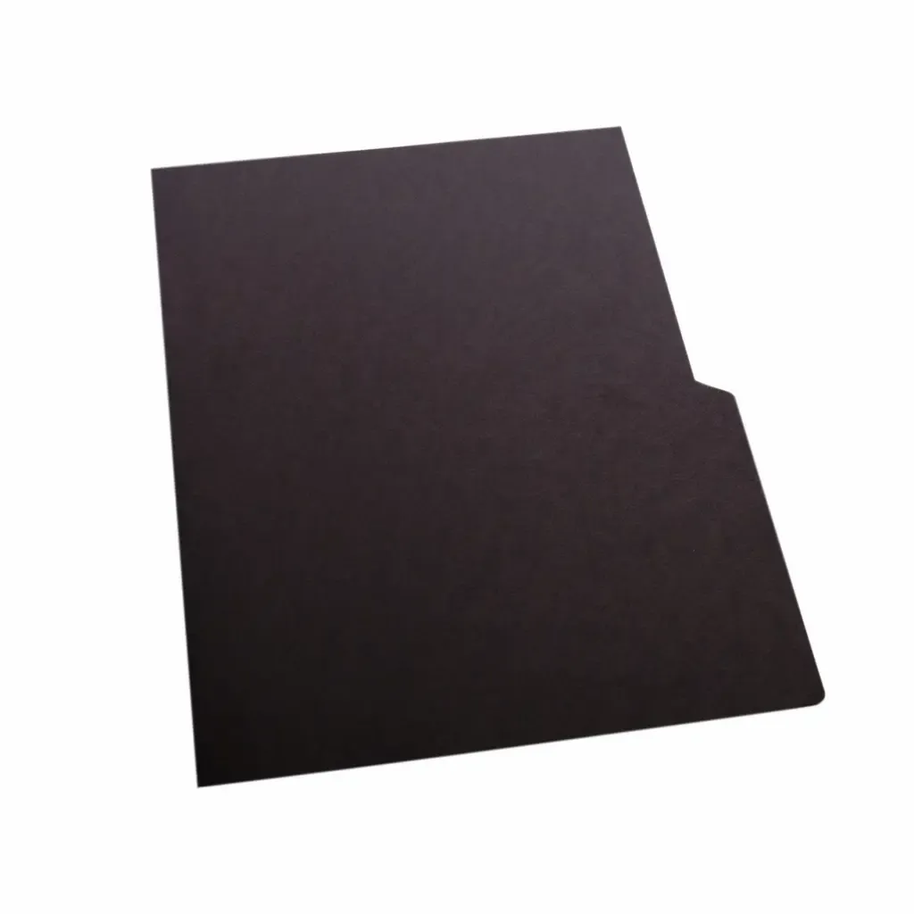 Folder Negro Tamaño Carta 5-Piezas
