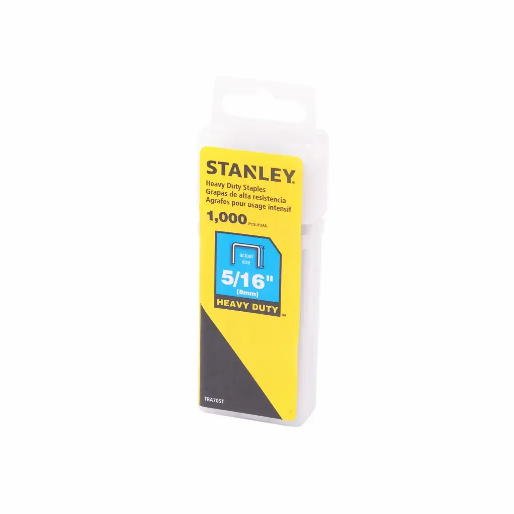 Grapas Galvanizada Heavy Duty Stanley 5/16Plg 1000-Piezas