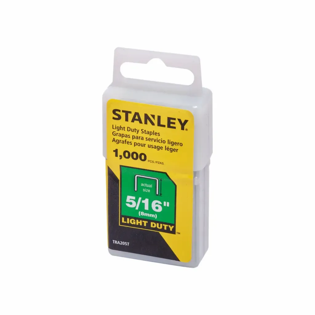 Grapas Galvanizada Light Duty Stanley 5/16Plg 1000-Piezas