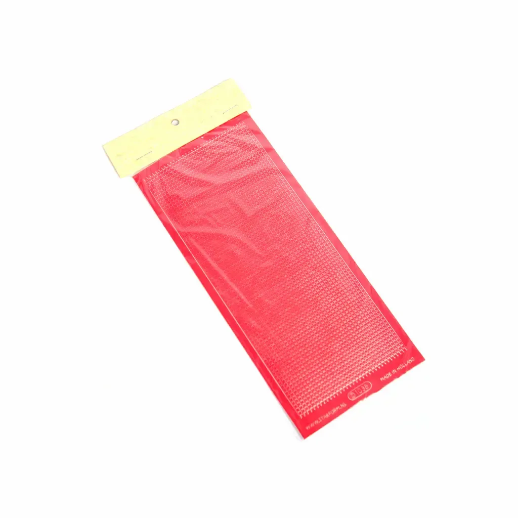 Calcomania Plastica Adhesiva Roja Starform