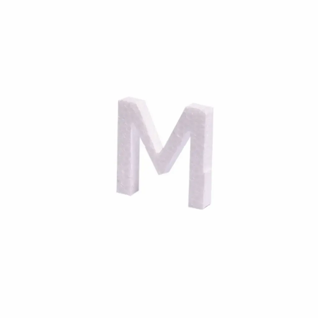 Letra Durapor "M" 2.1/2-Plg 