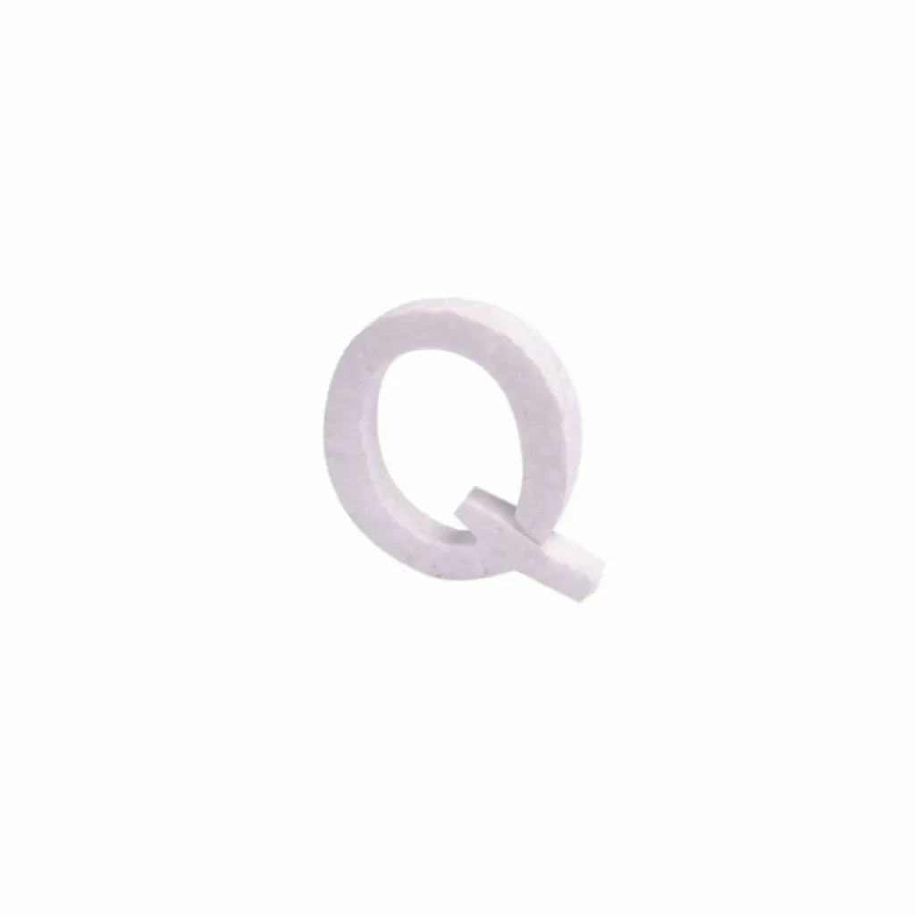 Letra Durapor "Q" 2.1/2-Plg