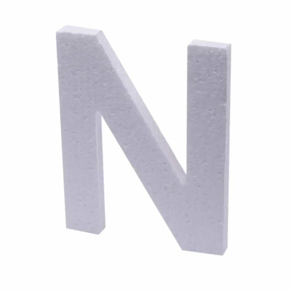 Letra Durapor "N" 6-Plg 