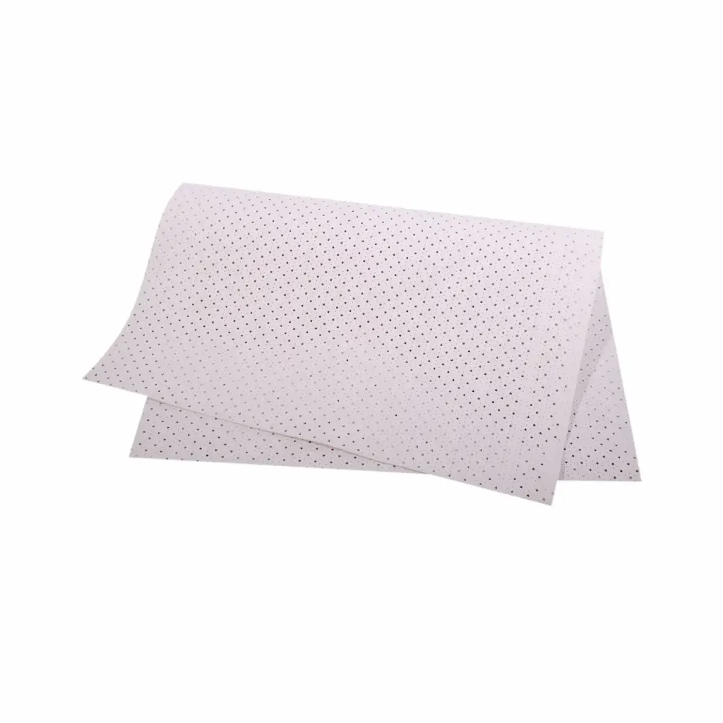 Foamy Blanco Perforado De Estrella Pliego 50X70Cm