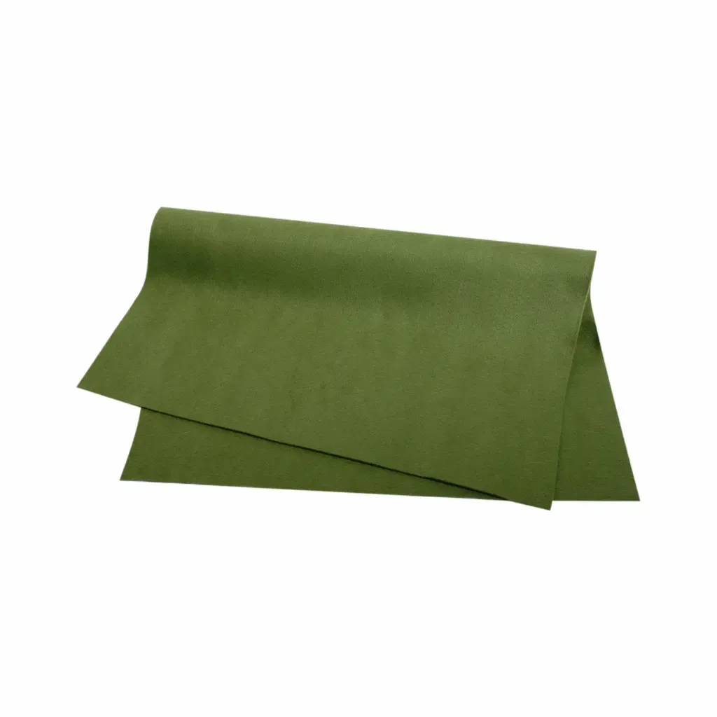Fieltro Verde Militar 50X70Cm 180Gsm
