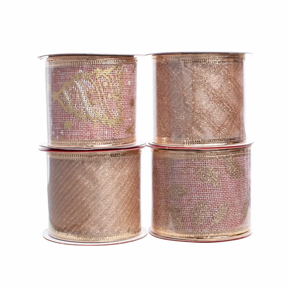 Cinta 6Cmx10Yds Lavanda Rosado 