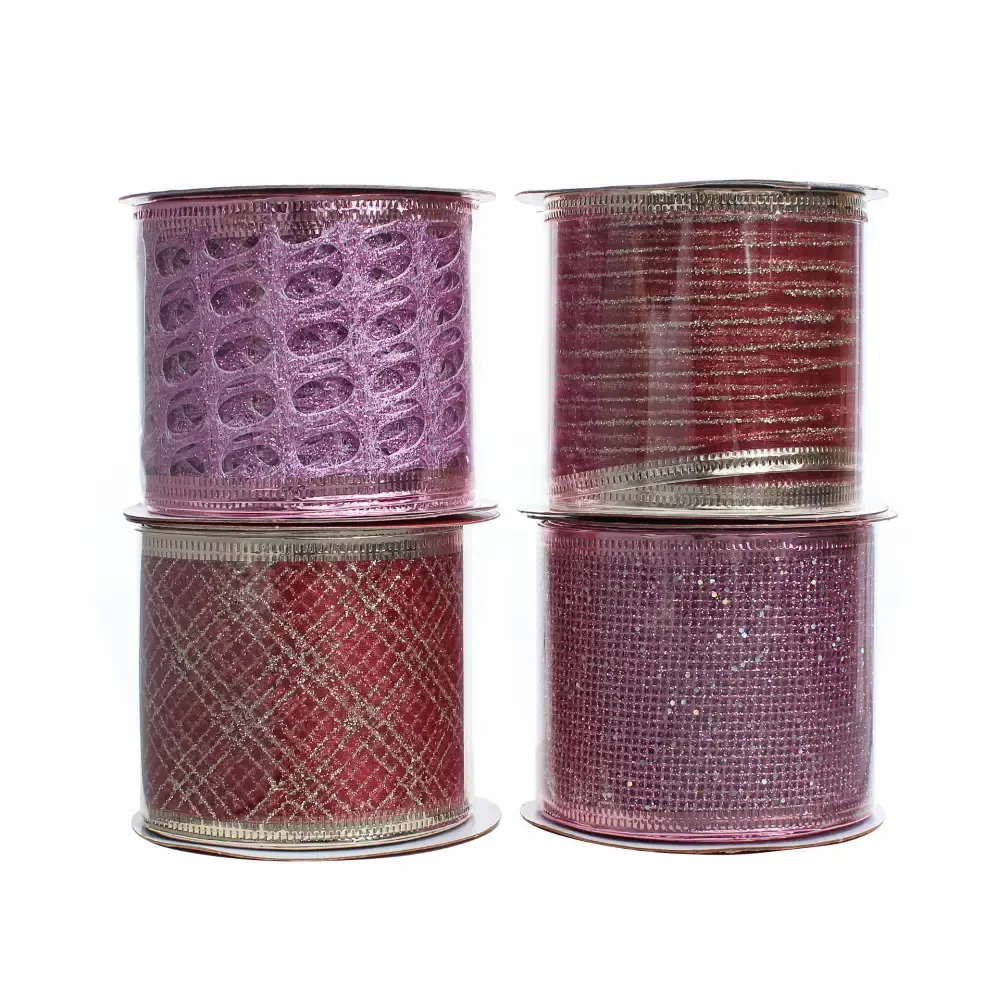 Cinta 6Cmx10Yds Morado Surtido