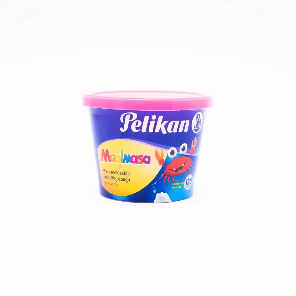 Plasticina Magimasa Rosa Pastel Pelikan 120G.