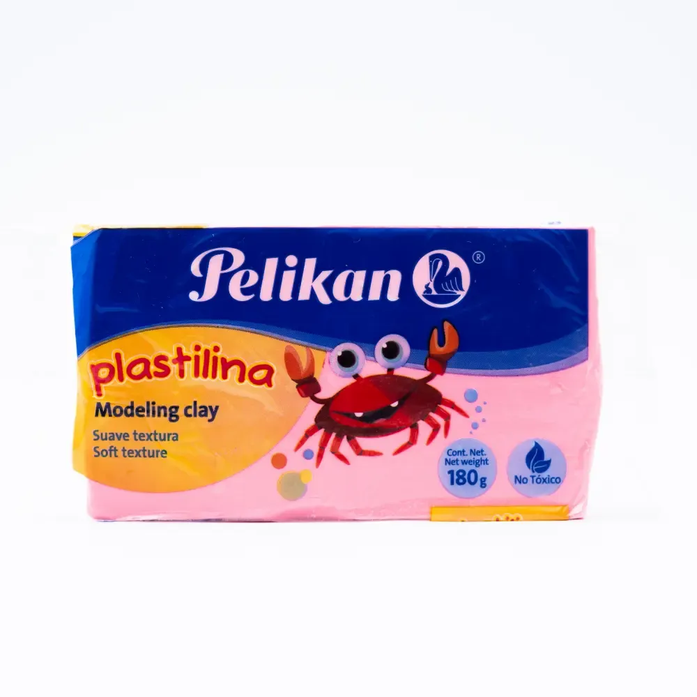 Marqueta Plasticina Rosa Carne Pelikan 180G.  