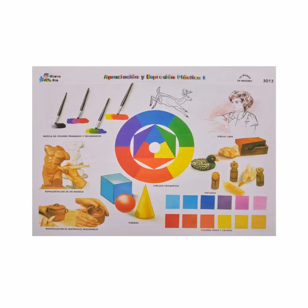 Lamina Educativa Apreciación Y Expresión Nueva Era