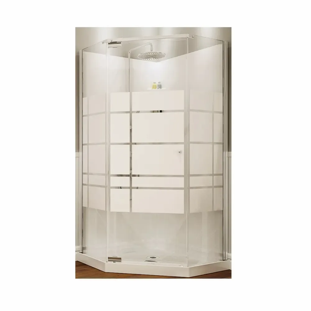 Juego De Cabina De Vidrio Para Ducha Maax Begonia Soho 36X36X72 Plg 3-Piezas