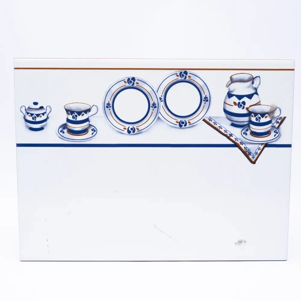 Caja Azulejo Bahamas 1 Blanco Hispacensa 25X33.4Cm 12-Piezas 1.0Mt