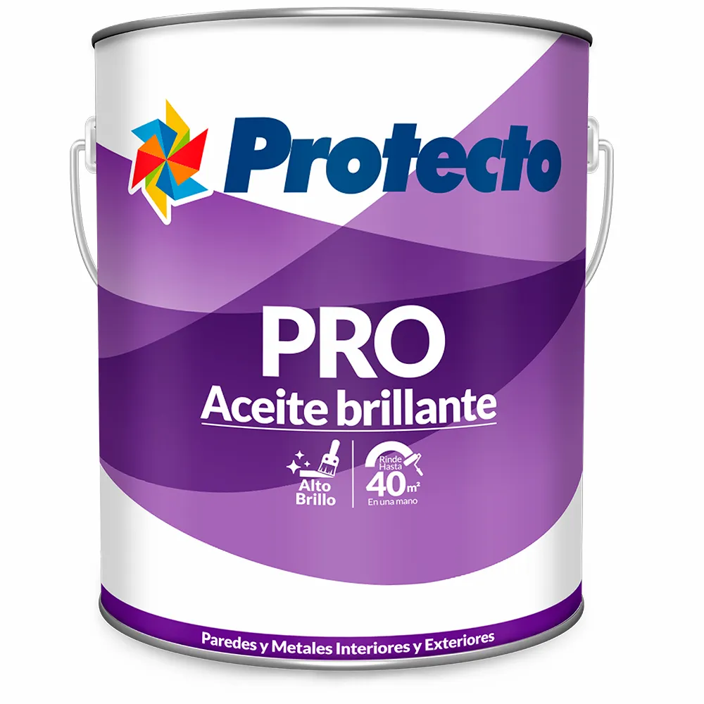 Pintura Aceite Protecto Pro 902-1/4 Rojo
