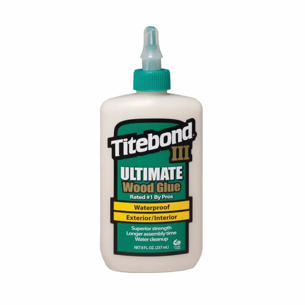 Pegamento Para Madera De Interior Y Exterior Titebond Iii 8-Onz