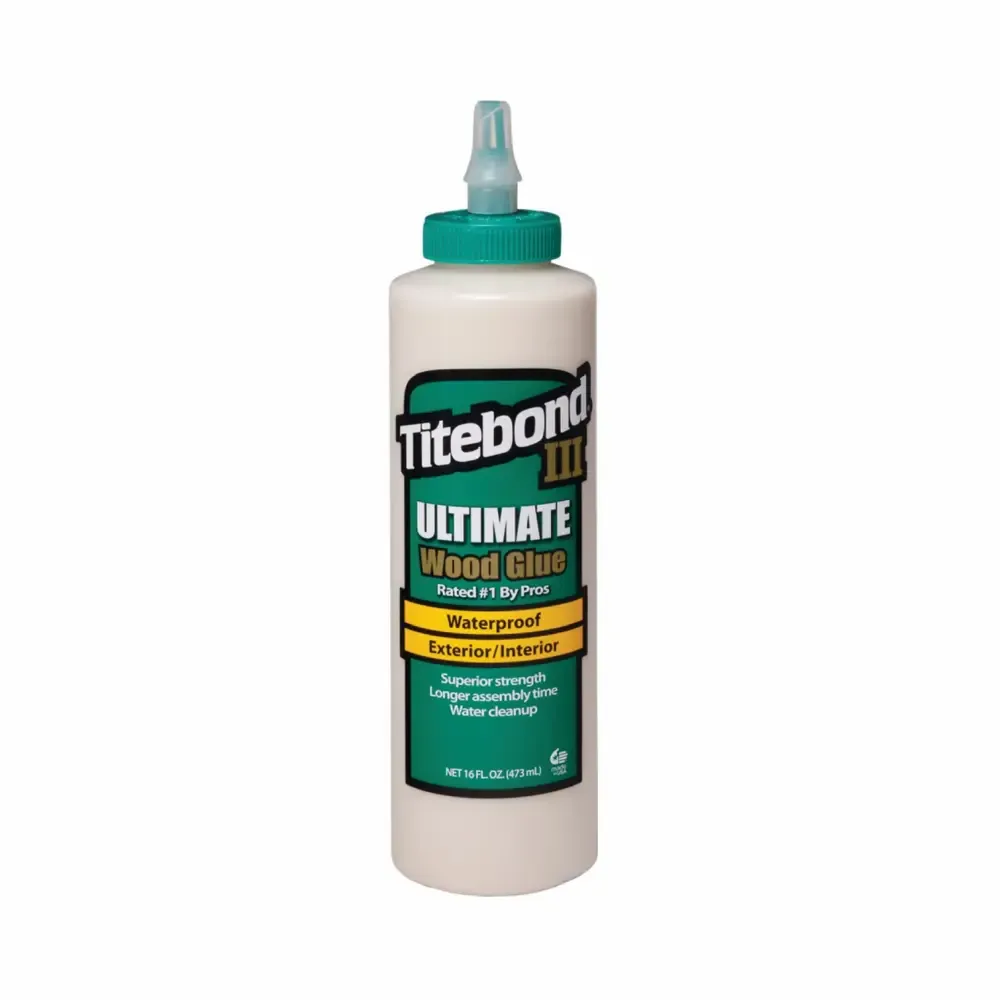 Pegamento Para Madera De Interior Y Exterior Titebond Iii 16-Onz