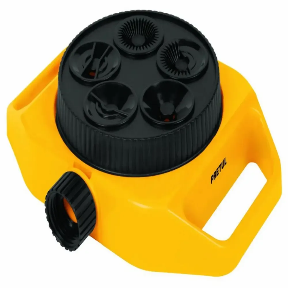 Rociador Aspersor Plastico 5 Posiciones Pretul 3/4plg 40-50psi