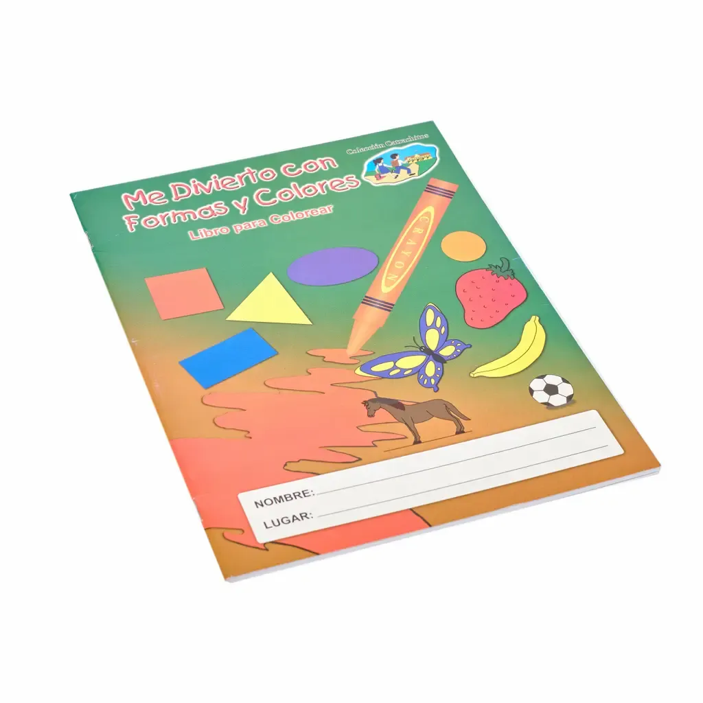 Cuaderno Me Divierto Con Formas Y Colores Para Colorear Catrachitos