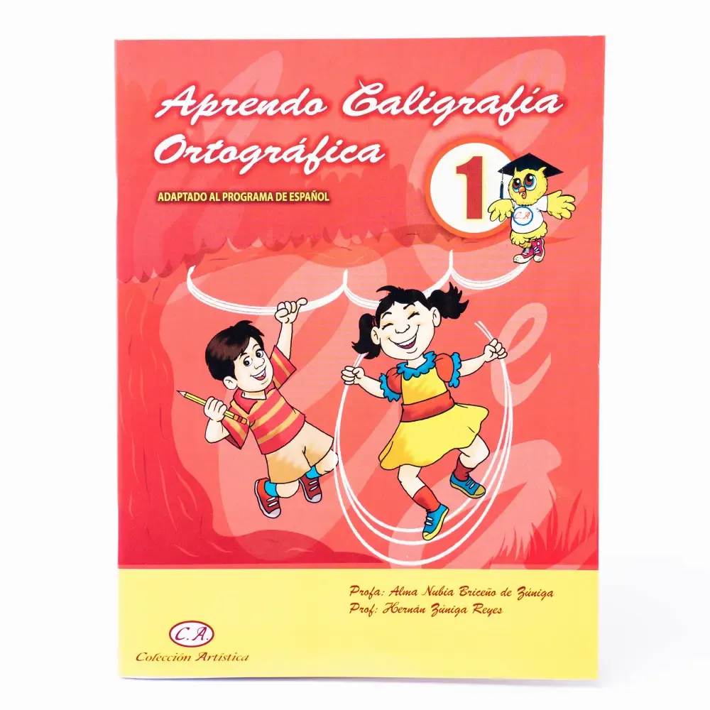 Cuaderno Aprendo Caligrafia Ortografica Primer Grado C.A.