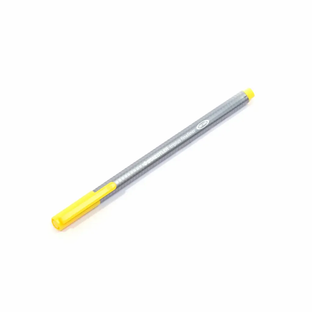 Marcador Triplus Amarillo Punta Extrafina Staedtler 0.3Mm
