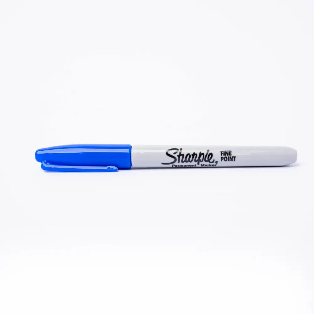 Marcador Permanente Azul Punta Fina Sanford Sharpie
