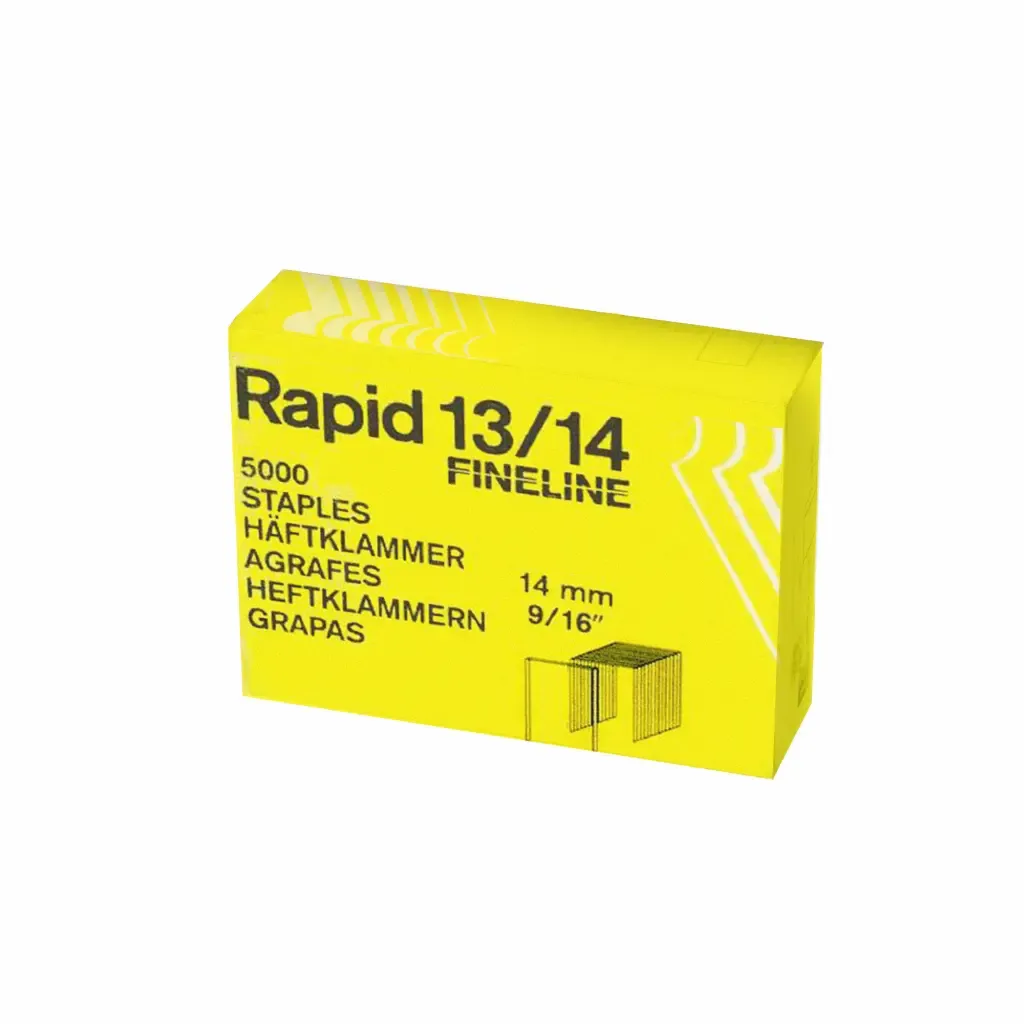 Grapas Galvanizada N.13/14 Rapid 9/16Plg 5,000-Piezas