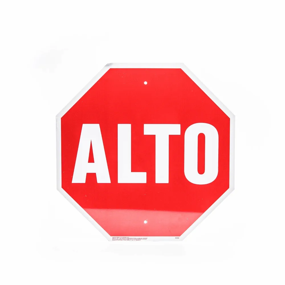 Rotulo Hy-Ko Met.21352 18X18 Alto