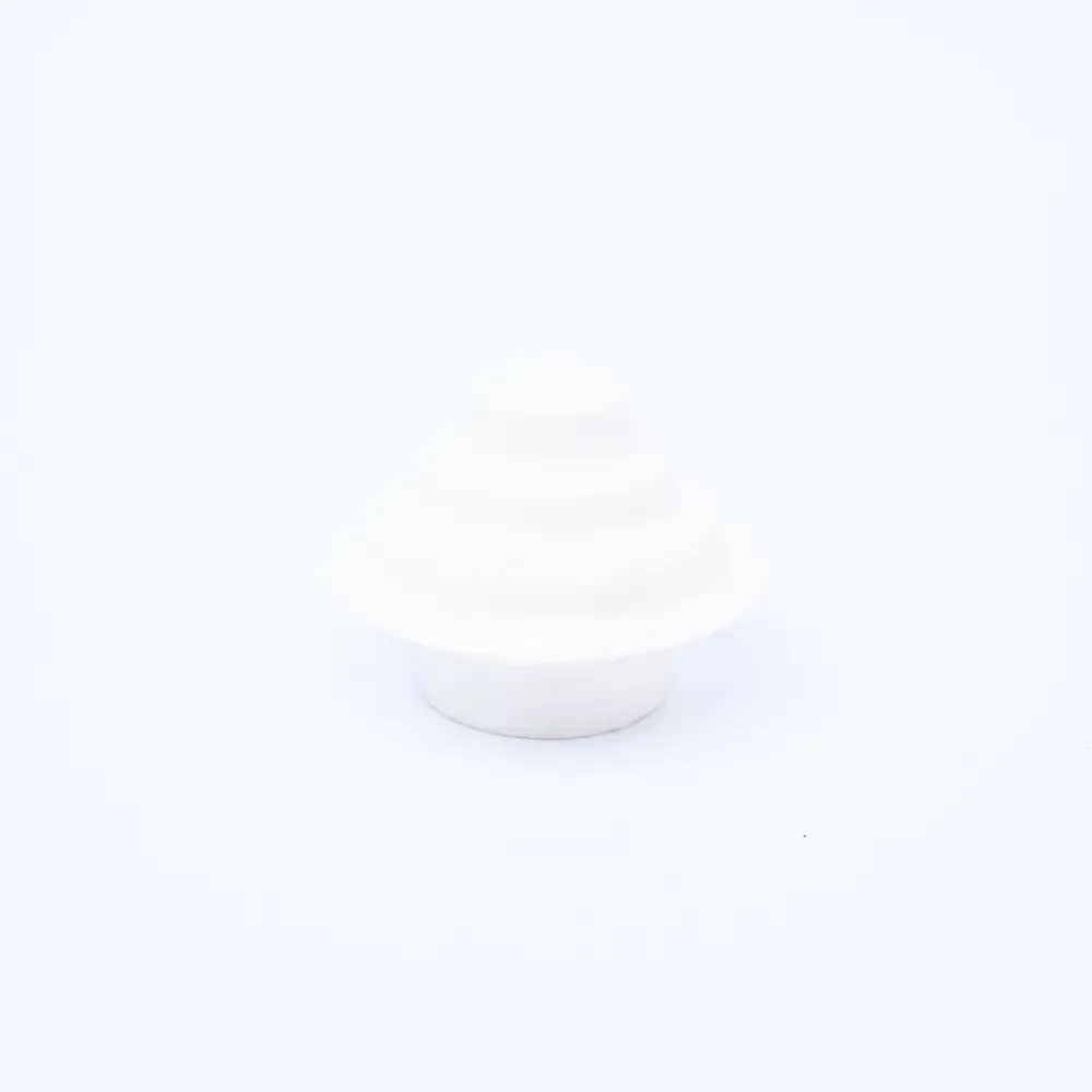 Terminal Cupula Blanca Plus Para Cortinero Alumcor 1-Plg