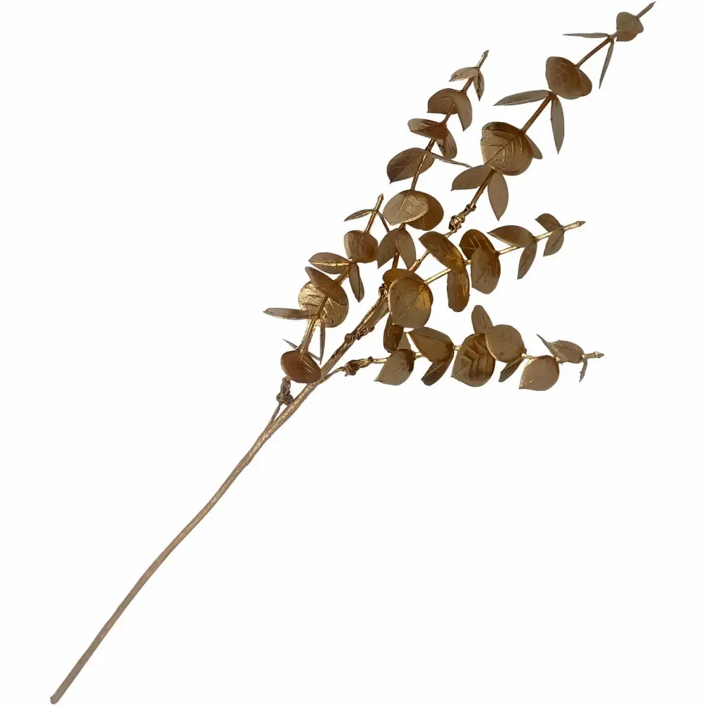 Adorno Navideño Pick Decorado 38Cm Hoja Dorado
