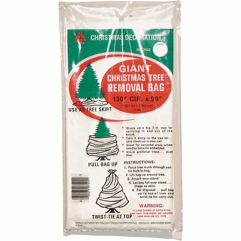 Bolsa Plastica Para Guardar Arbol De Navidad Holiday Basix
