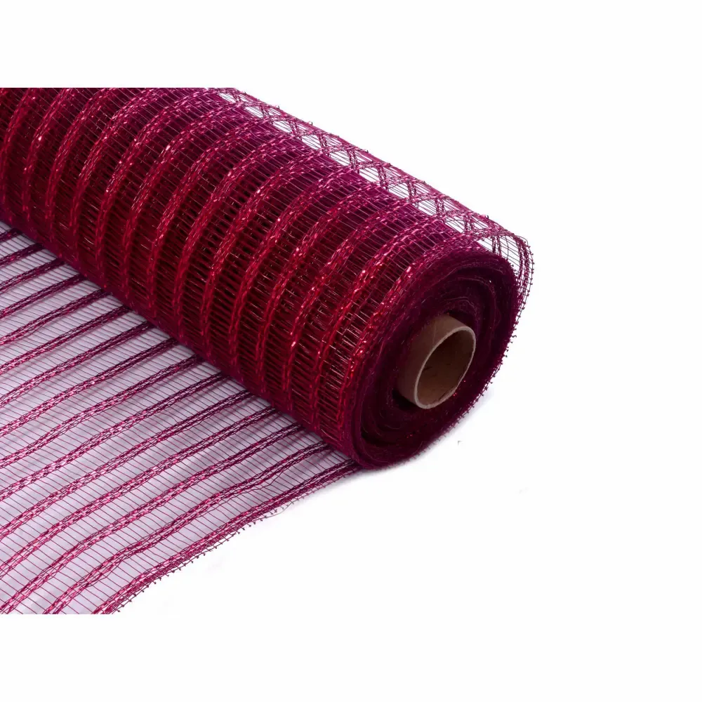 Cinta Navidad Malla 53X823Cm Rojo