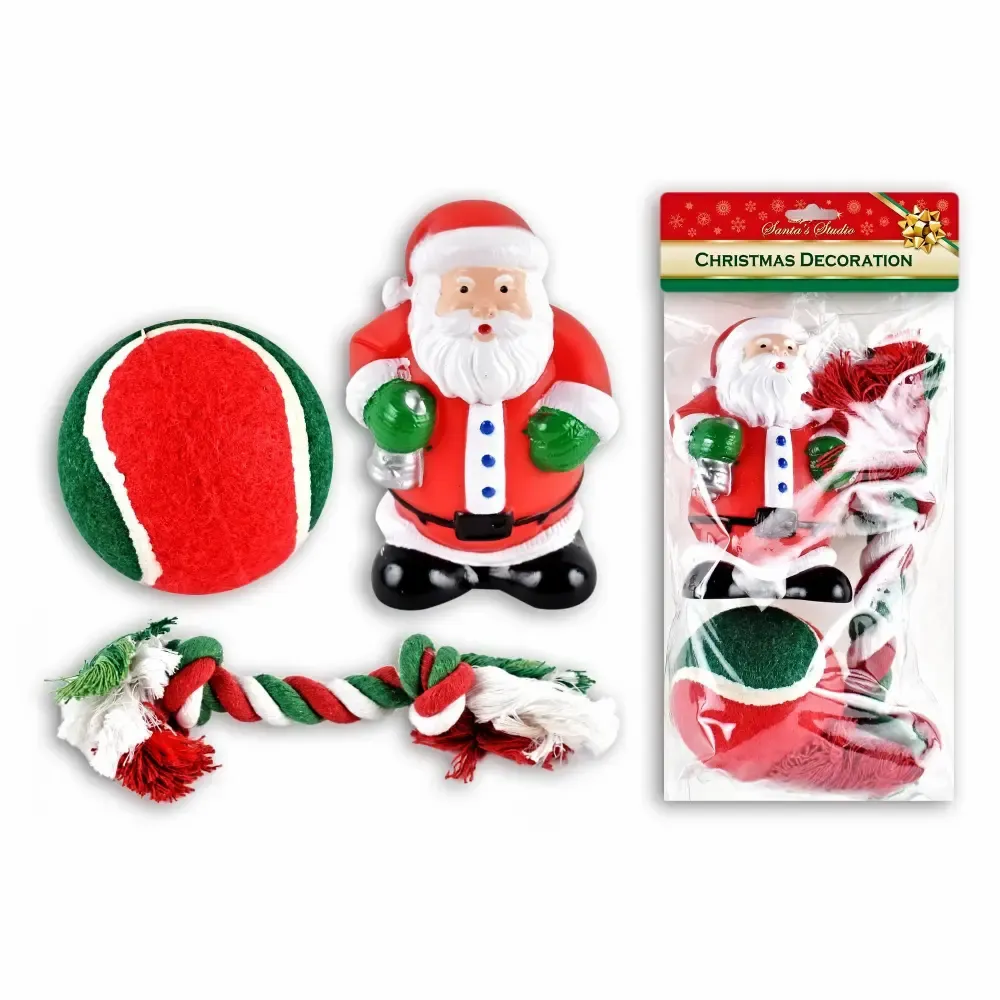 Juguete Para Mascota Navidad 3 10.5X7X4Cm Surtido De Diseño
