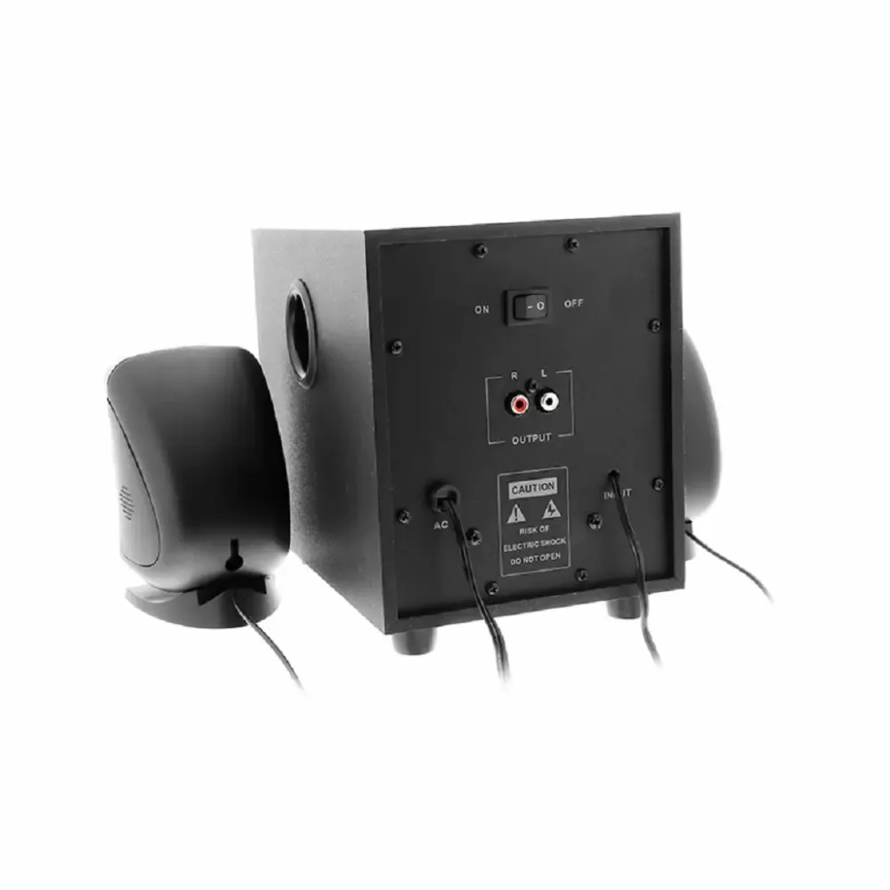 Sistema De Parlantes Augury Stereo 2.1 Xtech 110V 10W