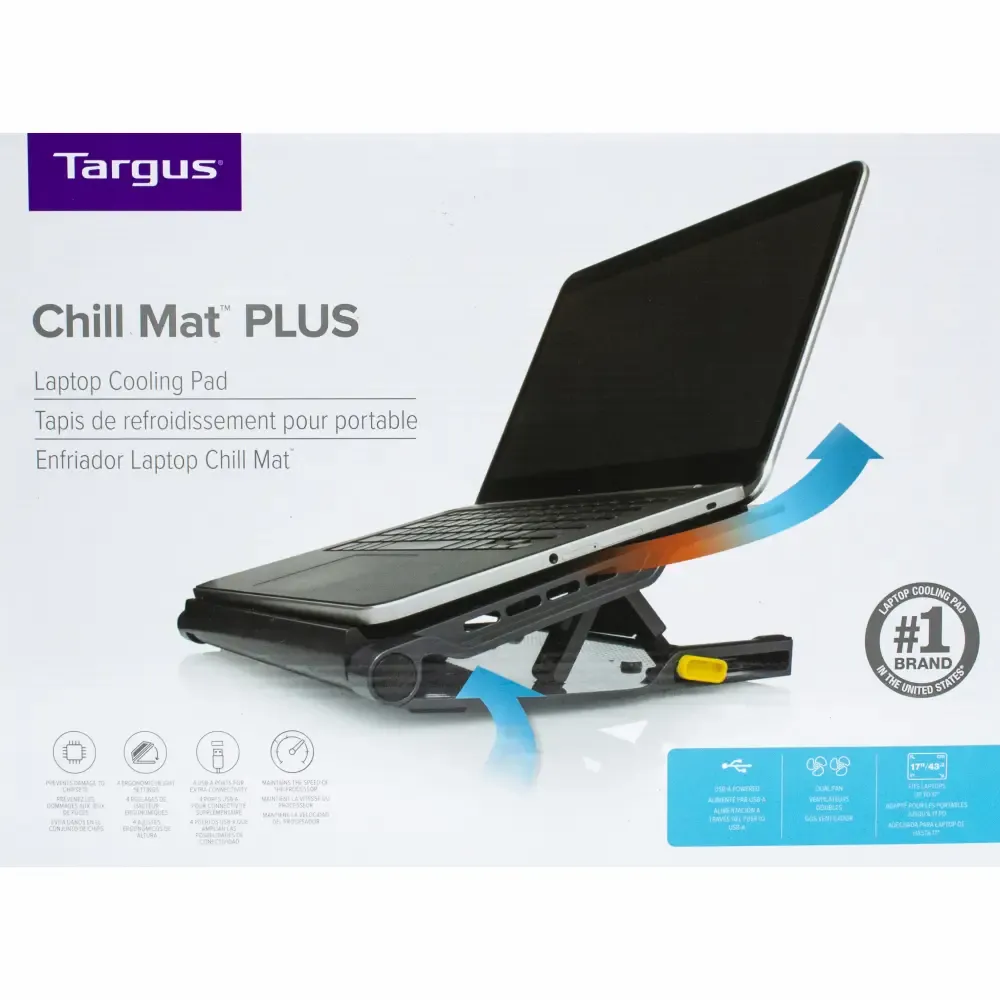 Ventiladora Targus Para Laptop Con Hub 4 Puertos