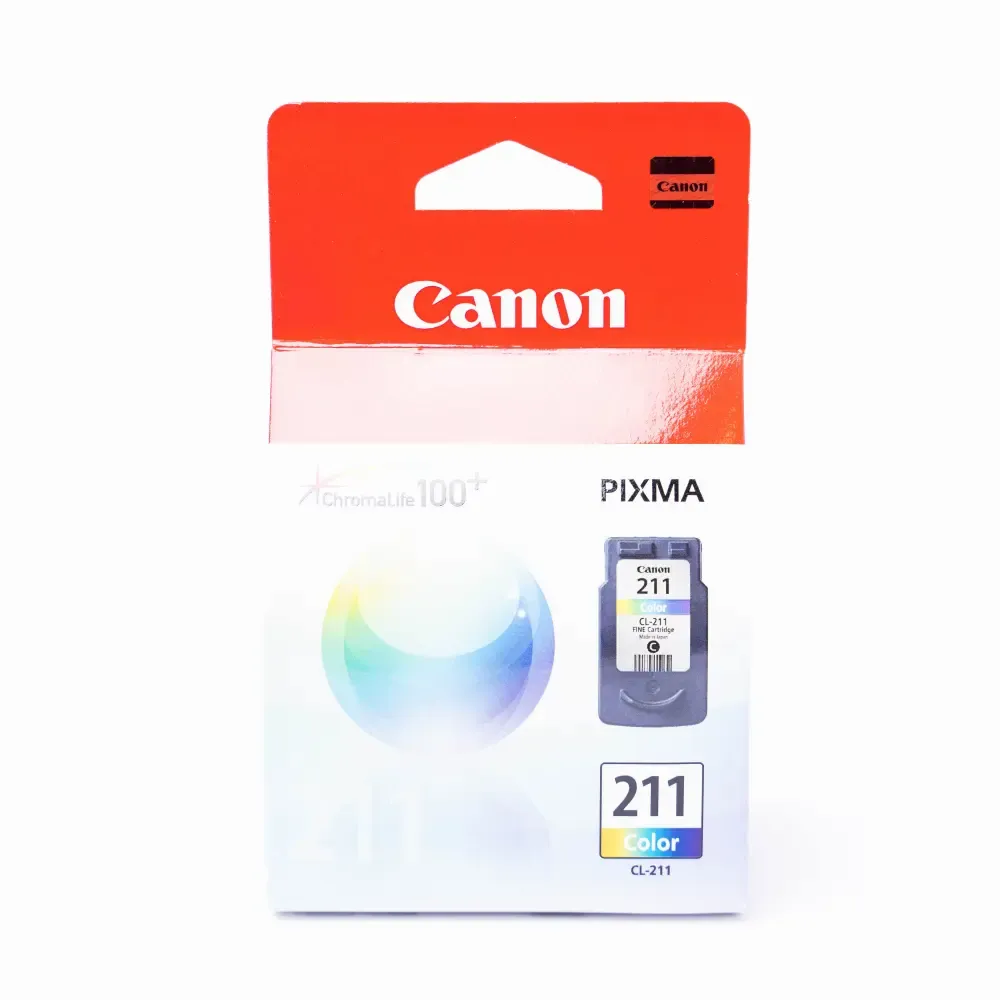 Cartucho De Tinta Tricolor #211 Para Impresora Canon