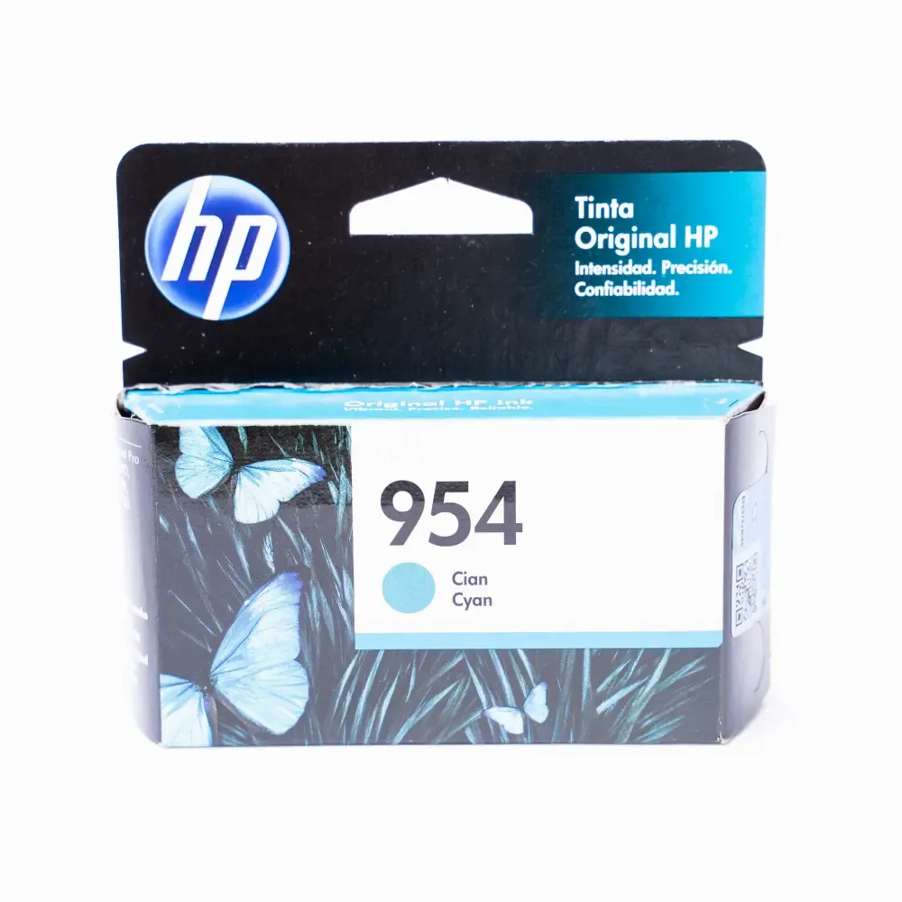 Cartucho De Tinta Cyan #954 Para Impresora Hp