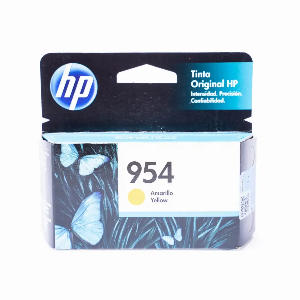 Cartucho De Tinta Amarillo #954 Para Impresora Hp