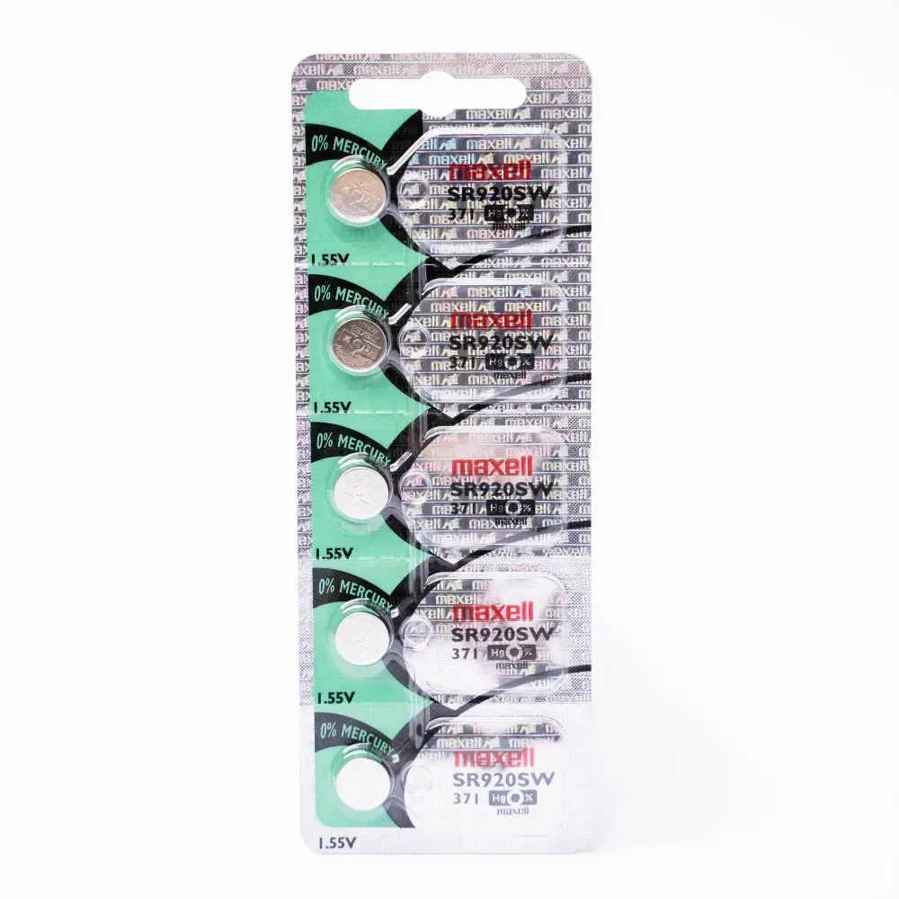 Microbateria Oxido De Plata Sr920Sw Maxell 1.55-Voltios