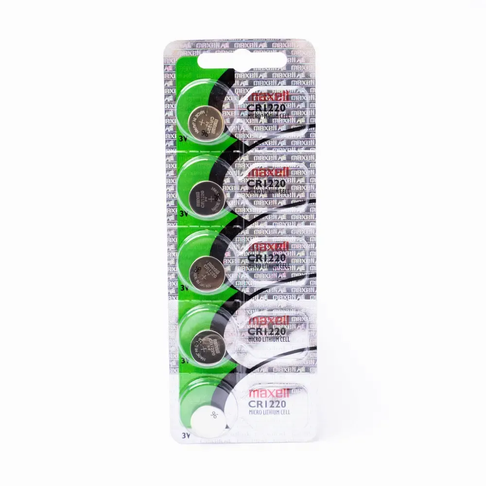 Microbateria De Lithium Cr1220 Maxell 3-Voltios