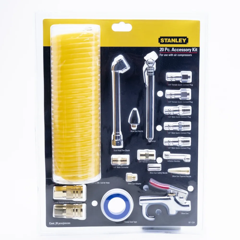 Accesorios para Compresor Stanley (20Pzs)