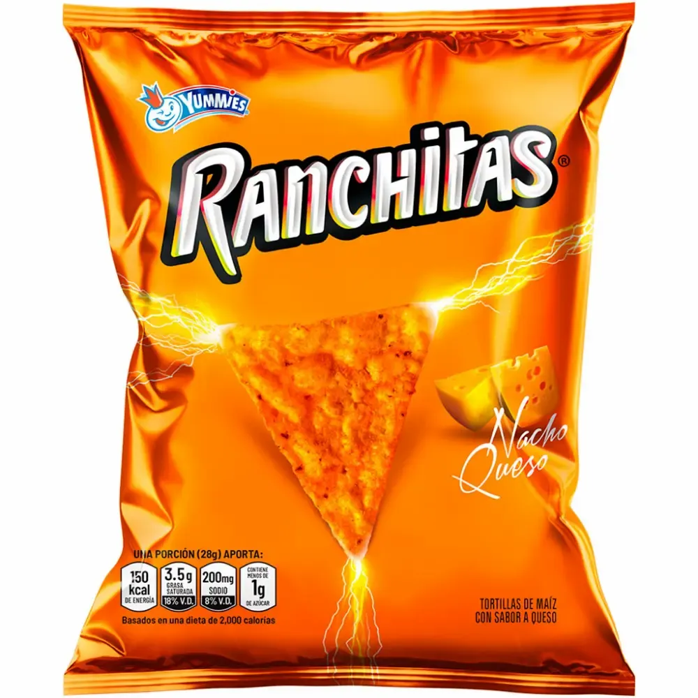 Ranchitas Nacho Queso Familiar Yummies 150g