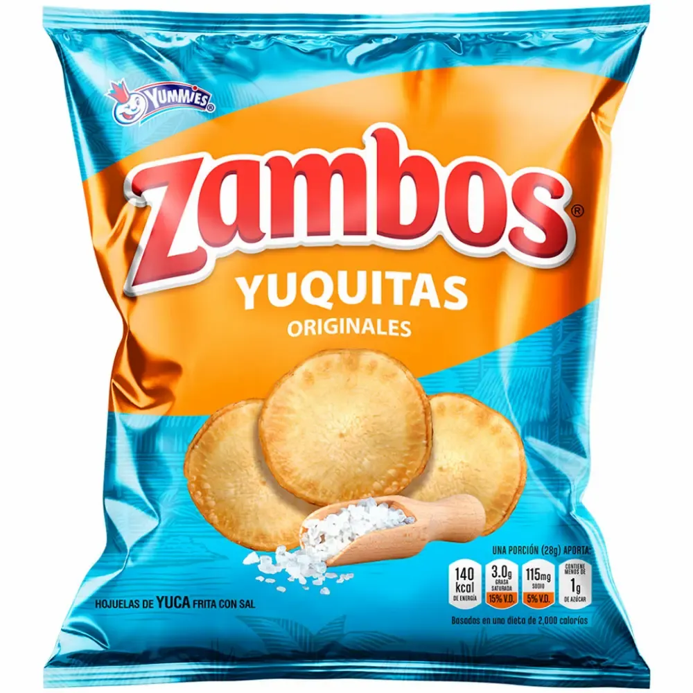 Zambos Yuquitas Originales Familiar Yummies 130g