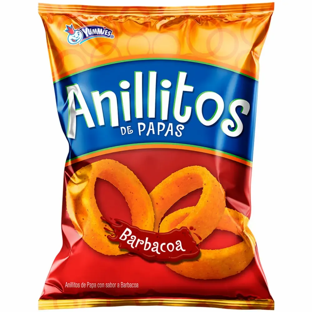 Ziba'S Anillito de Papa Barbacoa Familiar 150g